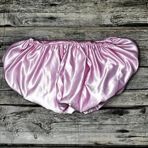 SHEIN EZwear Women's Pink Fashionable Bubble Hem Skirt Size Large